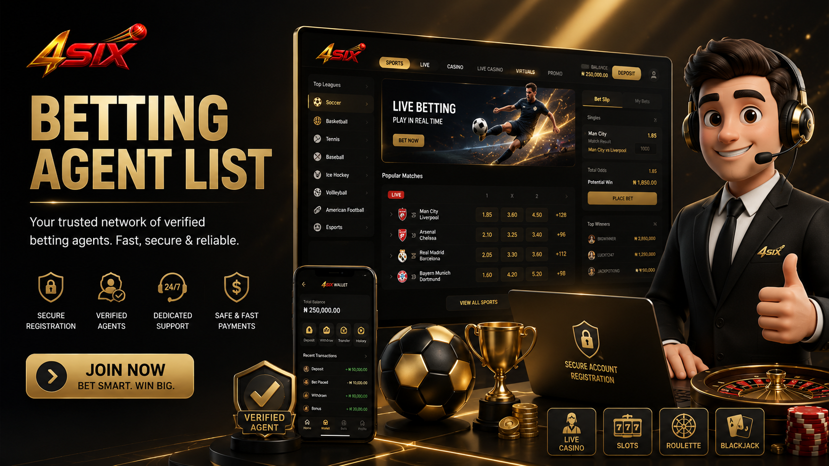 Betting Agent List